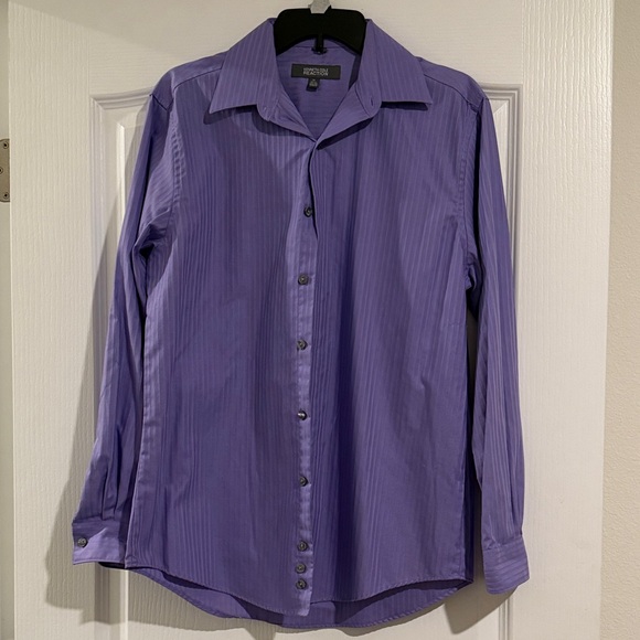 Kenneth Cole Other - Kenneth Cole Reaction Medium Purple Striped Dress Shirt